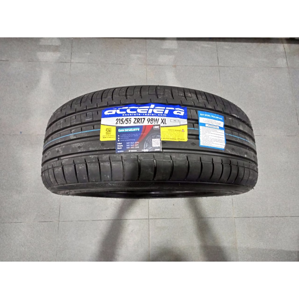 Jual BAN MOBIL R17 UKURAN 215 55 R17 MERK ACCELERA PHIR BUAT HRV,INNOVA ...