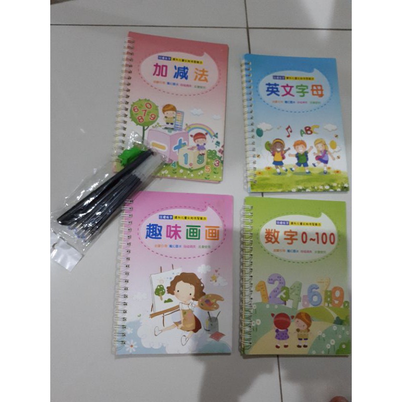 Jual Paket buku latihan menulis rapi anak/tracing copybook | Shopee ...