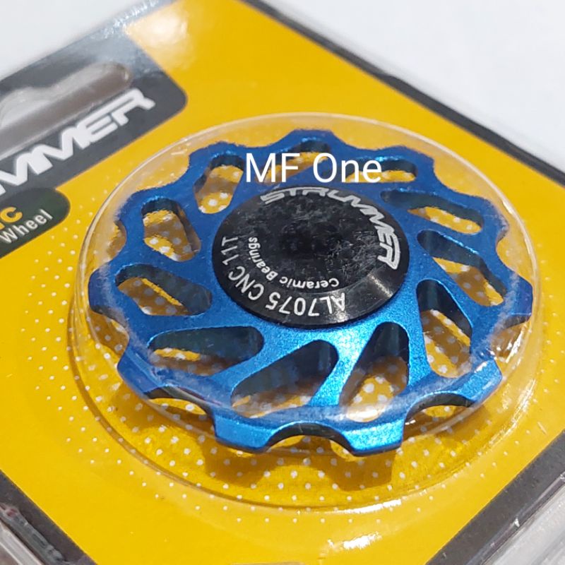 Pulley RD Strummer Bearing Ceramic 11T Alloy Jockey Wheel CNC Loncer
