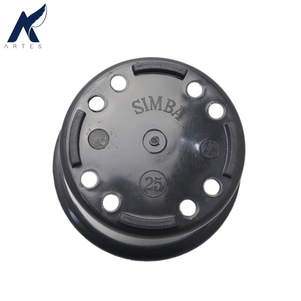 Jual GOJEK-GRAB ONLY SIMBA POT 25 HITAM Pot Plastik Tanaman-Tumbuhan ...