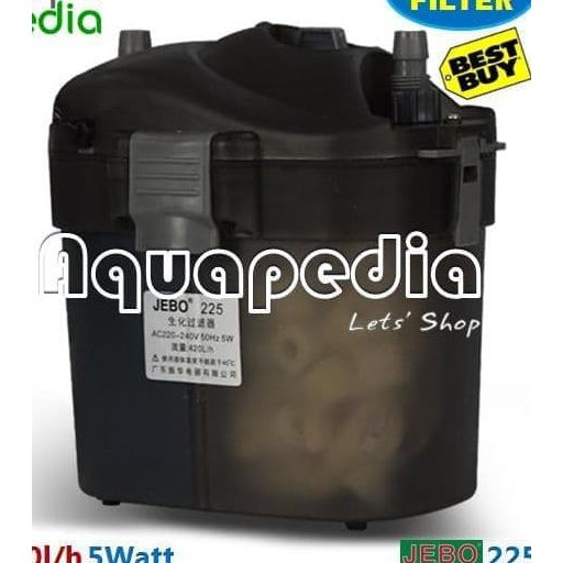 Jual Ç ORIGINAL >>>> JEBO 225 Aquarium Aquascape External Filter