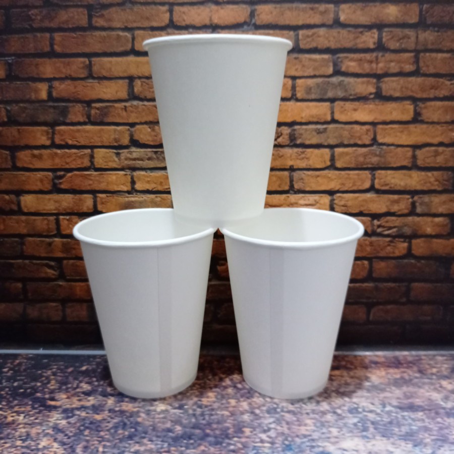 Jual Paper cup 8oz/gelas kertas isi 50pcs | Shopee Indonesia