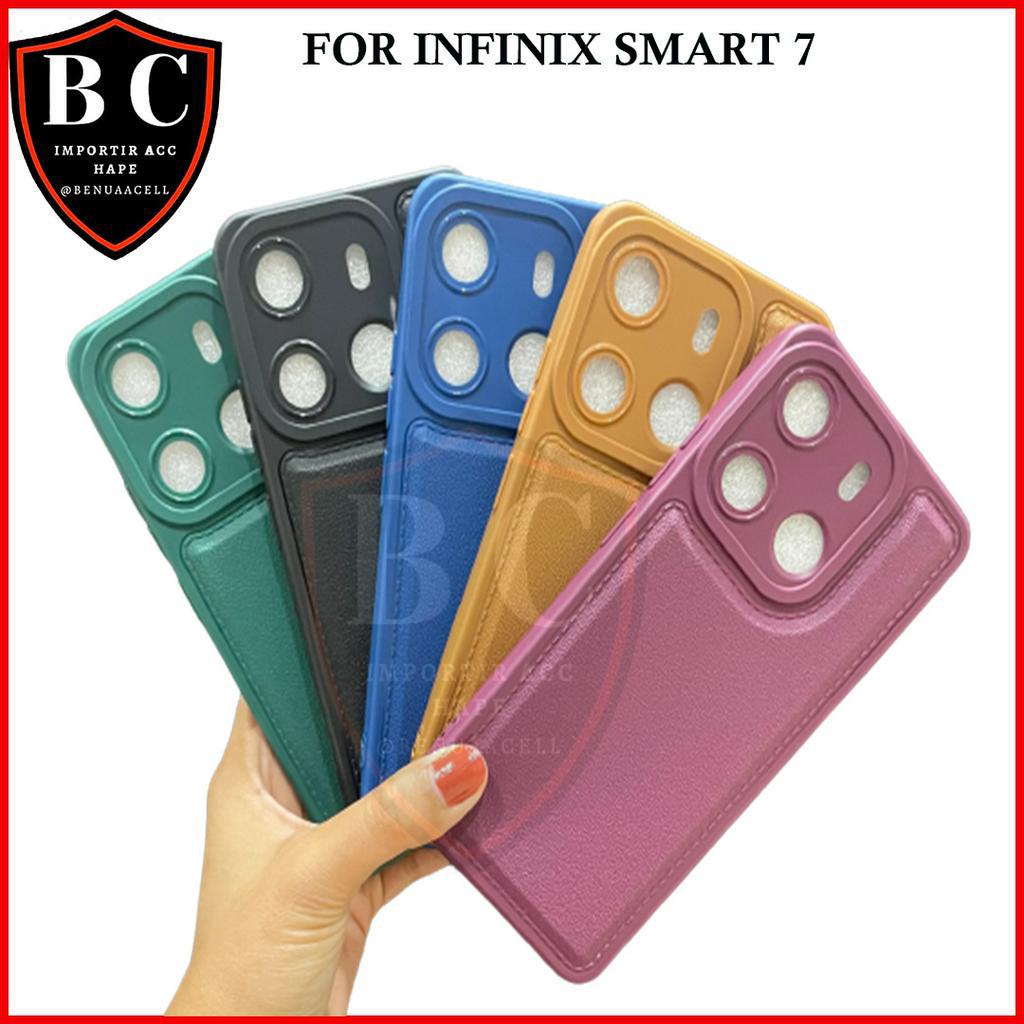 Jual Case Infinix Smart 8 Case Leather Pro Infinix Smart 8 Smart 8 Pro Smart 7 Smart 6 Plus