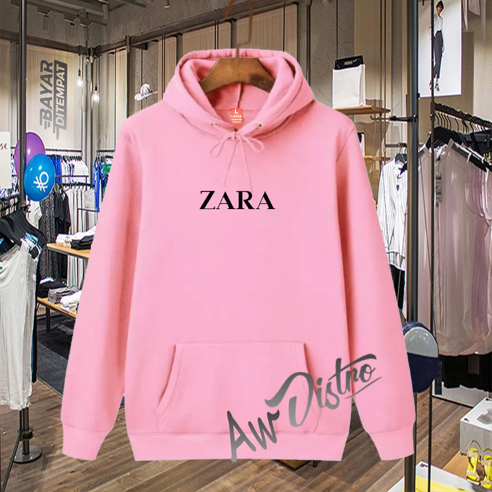 Jual COD Hoodie Distro Zara Black Premium Quality Sweater Tulisan Jaket Kata Kata Hoodie Sablon Shopee Indonesia
