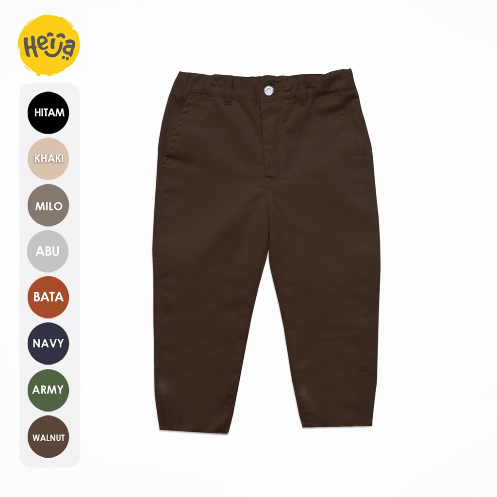 Jual CELANA ANAK PANJANG Warna Polos 1-10 tahun | AROON SHIRT | HEIJA ...