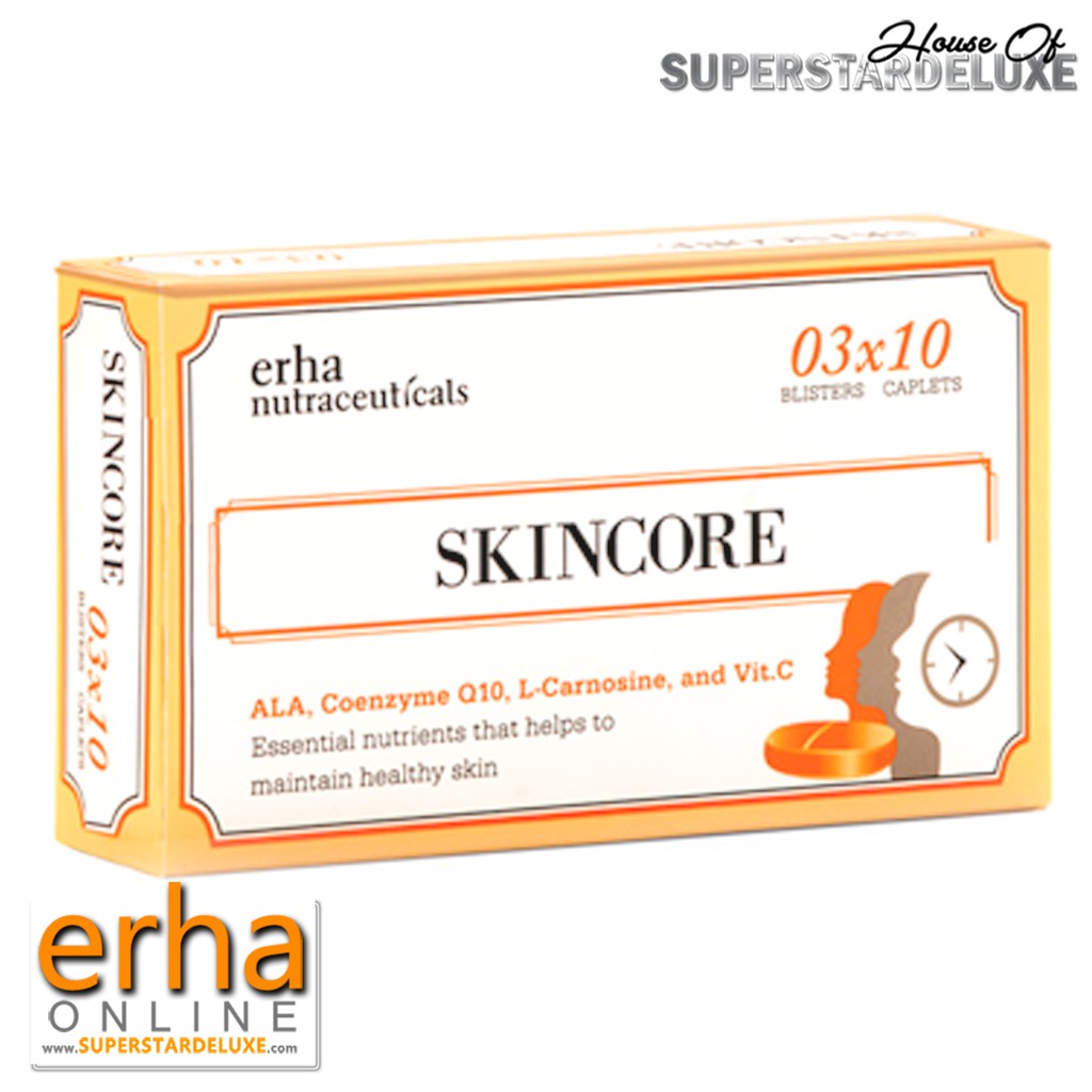 Jual Erha Skincore Box 30 Caps Suplemen Anti Aging Shopee Indonesia