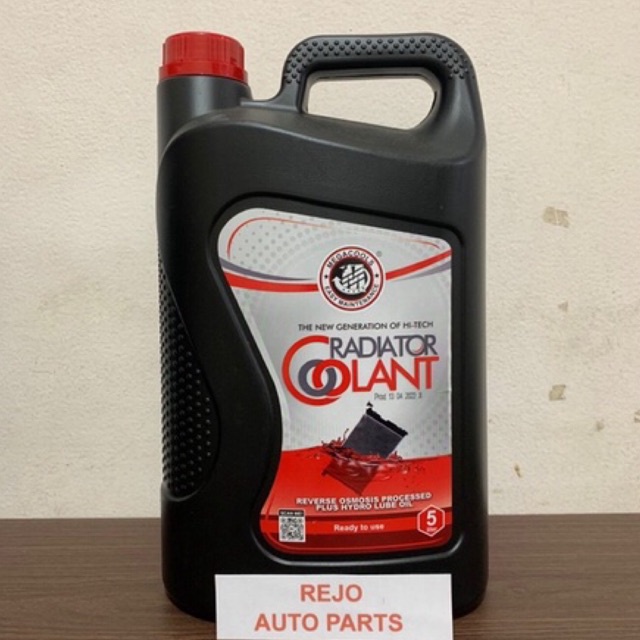 Jual Megacools Radiator 5 Liter Hijau/Merah | Shopee Indonesia