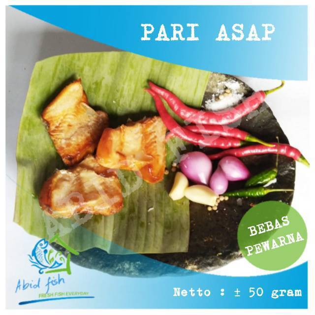 Jual Ikan Asap Pari Pari Asap Ikan Panggang Shopee Indonesia