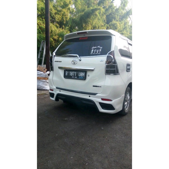 Jual Body Kit BODYKIT Avanza TRD Belakang Custom BODIKIT AVANSA BODY ...