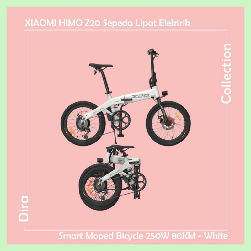 Jual Sepeda Listrik Xiaomi HIMO Z20 Sepeda Lipat Premium Car Free day Shopee Indonesia