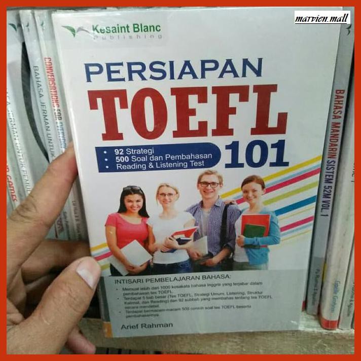 Jual BUKU-PERSIAPAN-UJIAN- PERSIAPAN TOEFL 101 -GO-EXAM. | Shopee Indonesia