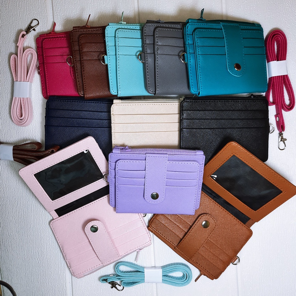 Jual DOMPET KARTU TEMPAT ID CARD 10 SLOT DAN 1 SLOT UNTUK UANG NAME TAG ...