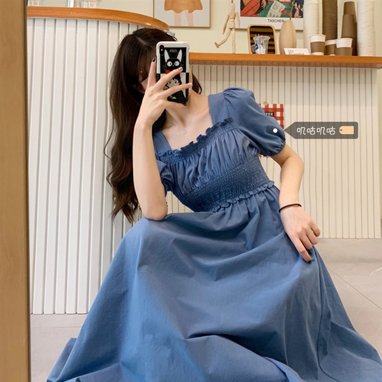 Susana ID Dress Retro Full Karet D050