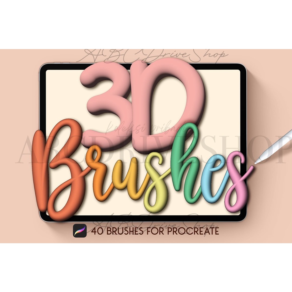Jual Procreate Brush - 3D Procreate Brushes | Shopee Indonesia