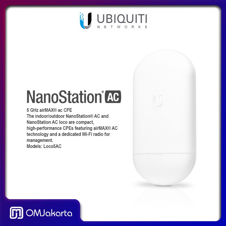 Jual Ubiquiti NanoStation 5AC Loco (Loco5AC) | Shopee Indonesia