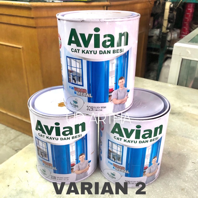 Jual Cat Kayu Dan Besi Avian Liter Liter Varian Shopee