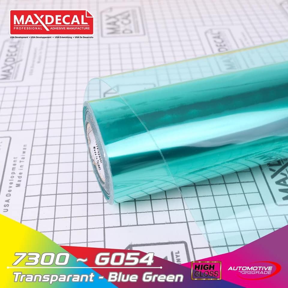 Jual [45cm X 15m] Maxdecal 7300 Sticker Transparan Roll Skotlet Bening