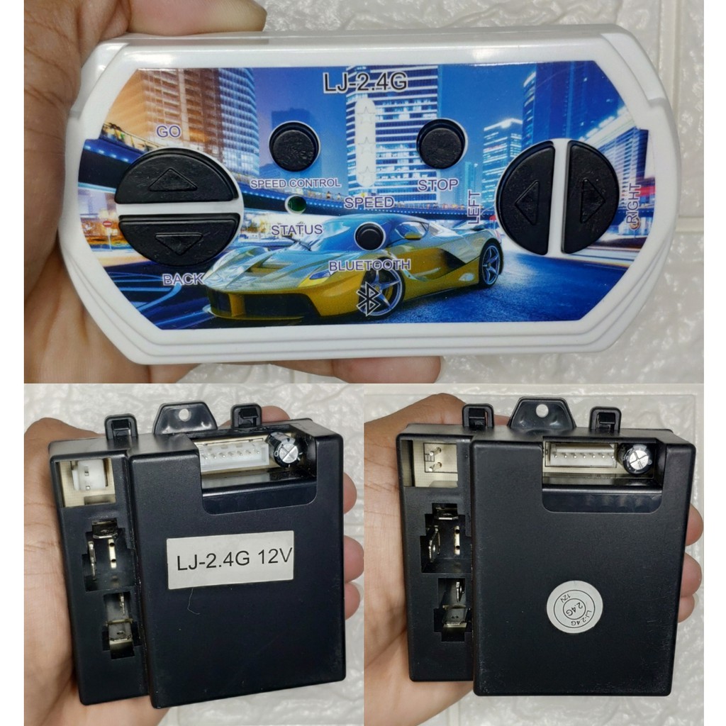 Jual ER32 REMOT RECEIVER GTR 660 LJ 2.4G 12VJEEP ROCKY SPAREPART MOBIL