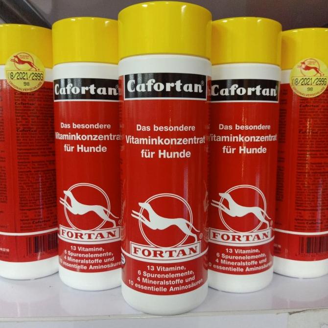 Jual Multivitamin Anjing Cafortan 300 grm (600 butir) | Shopee Indonesia