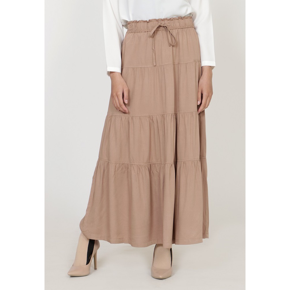 Jual Rok Canda Katun Flowy Panjang 95cm Lingkar Bawah 270cm Fit bb 46 ...