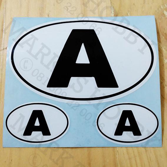 Jual Stiker / Sticker Initial Regional A | Shopee Indonesia