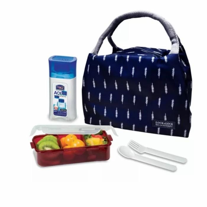 Jual Bento Lock & Lock Lunch Bag Set ( Ada Logo Philips ) Shopee