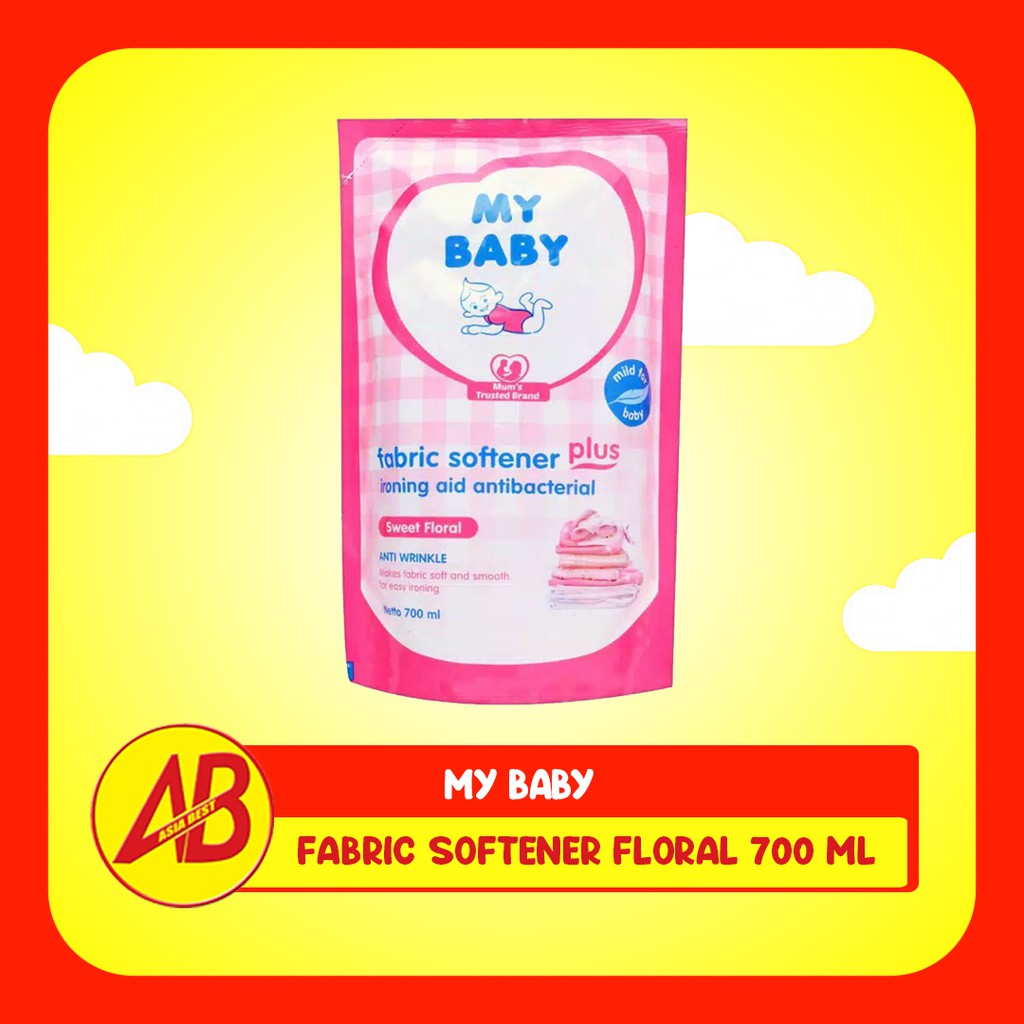 Jual MY BABY FABRIC SOFTENER FLORAL 700 ML ( KHUSUS GRAB & GO-SEND ...