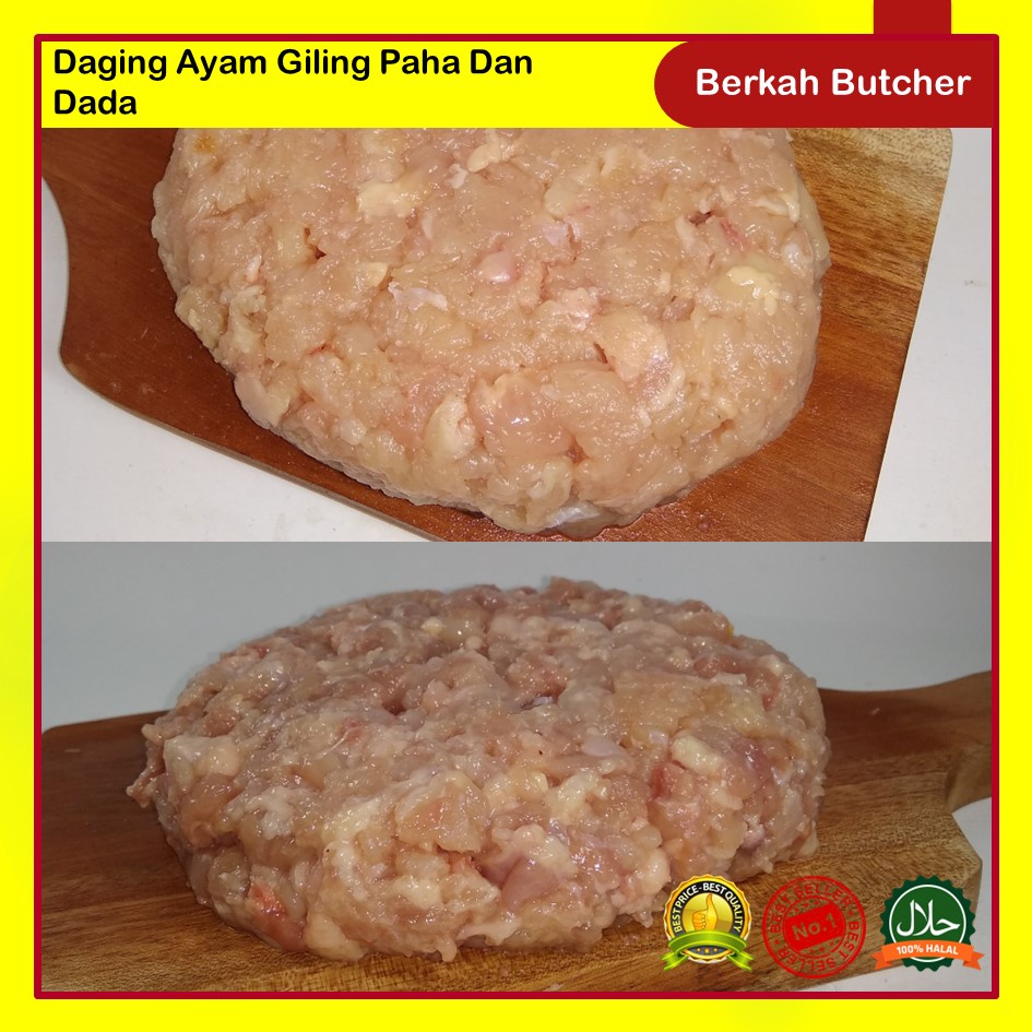 Jual Daging Ayam Giling 1 Kg Cincang Paha Dada Ayam Fillet Giling 1kg ...