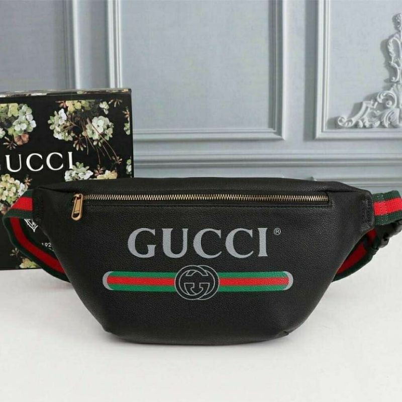 Jual waist bag store gucci original