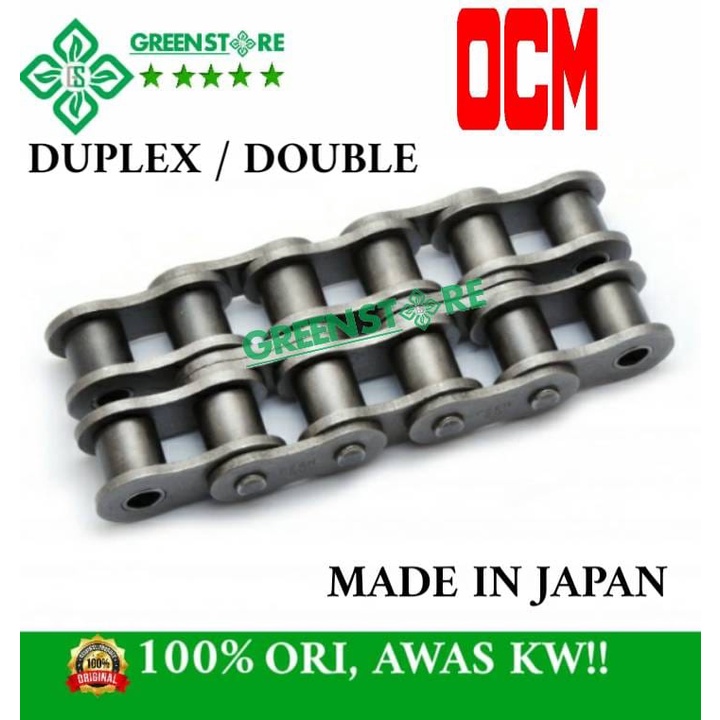 Jual OCM CHAIN RS-100-DOUBLE PITCH 31.75 ROLLER CHAIN MADE IN JAPAN ...