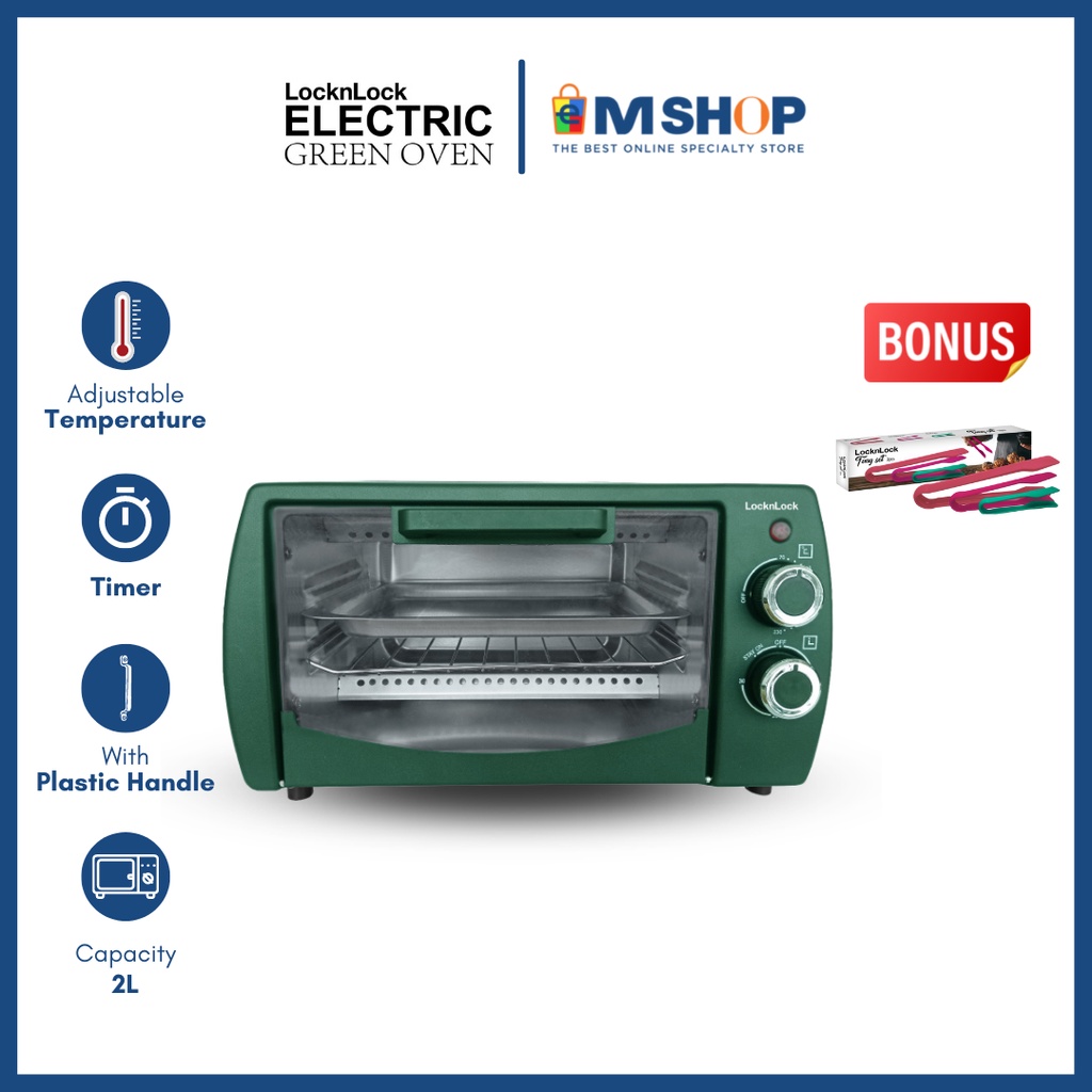 Jual LOCK N LOCK ELECTRIC GREEN OVEN Shopee Indonesia