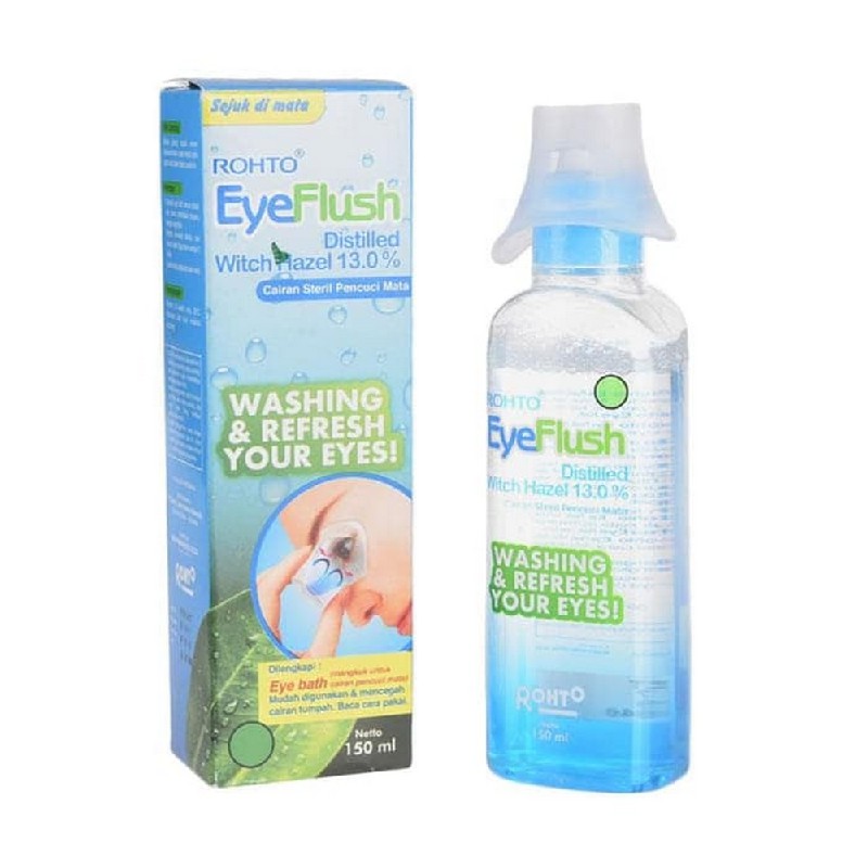 Jual Rohto Eye Flush 150 Ml Shopee Indonesia 5470