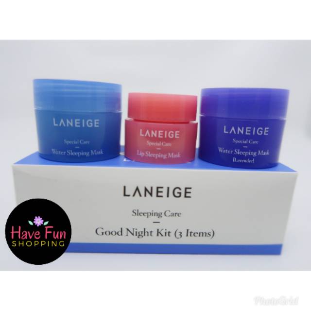 Jual LANEIGE GOOD NIGHT KIT SLEEPING CARE | Shopee Indonesia