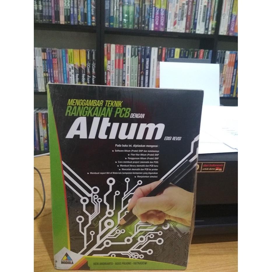 Jual Buku Original MENGGAMBAR TEKNIK RANGKAIAN PCB DENGAN ALTIUM