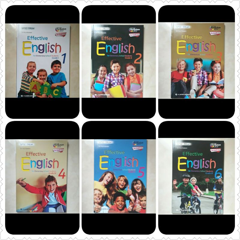 Jual EFFECTIVE ENGLISH | BUKU PELAJARAN BAHASA INGGRIS SD SPECTRUM ...