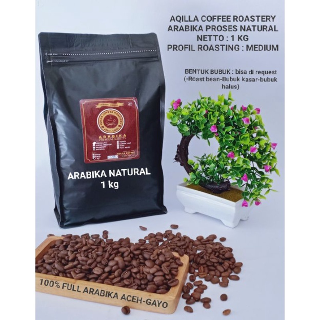 Jual KOPI ARABIKA PROSES NATURAL 1 KG | Shopee Indonesia