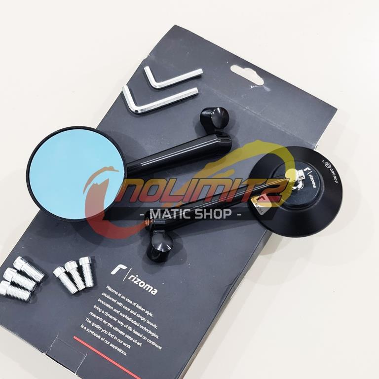 Jual Spion Rizoma Retro Bulat CNC Aluminium Vespa W175 Scoopy XSR 155 ...