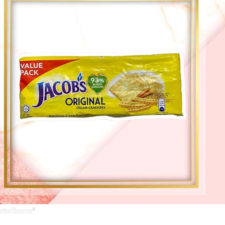 Jual SHOPEE MALL Biskuit Jacob'S 360 Gr Refill Pack Original Cream ...