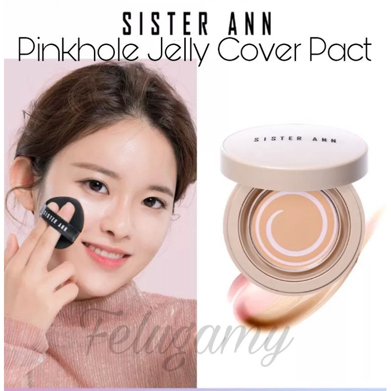 Jual Sister Ann Pinkhole Jelly Cover Pact Ready Stock | Shopee