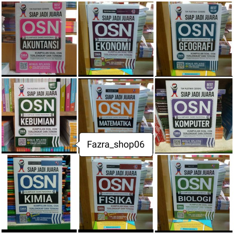 Jual Best Seller Siap Jadi Juara OSN Olimpiade Sains Nasional Sma ...