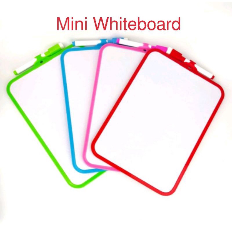 Jual Ghaniy | Mini Whiteboard Papan Tulis Kecil Reminder Kerja White ...