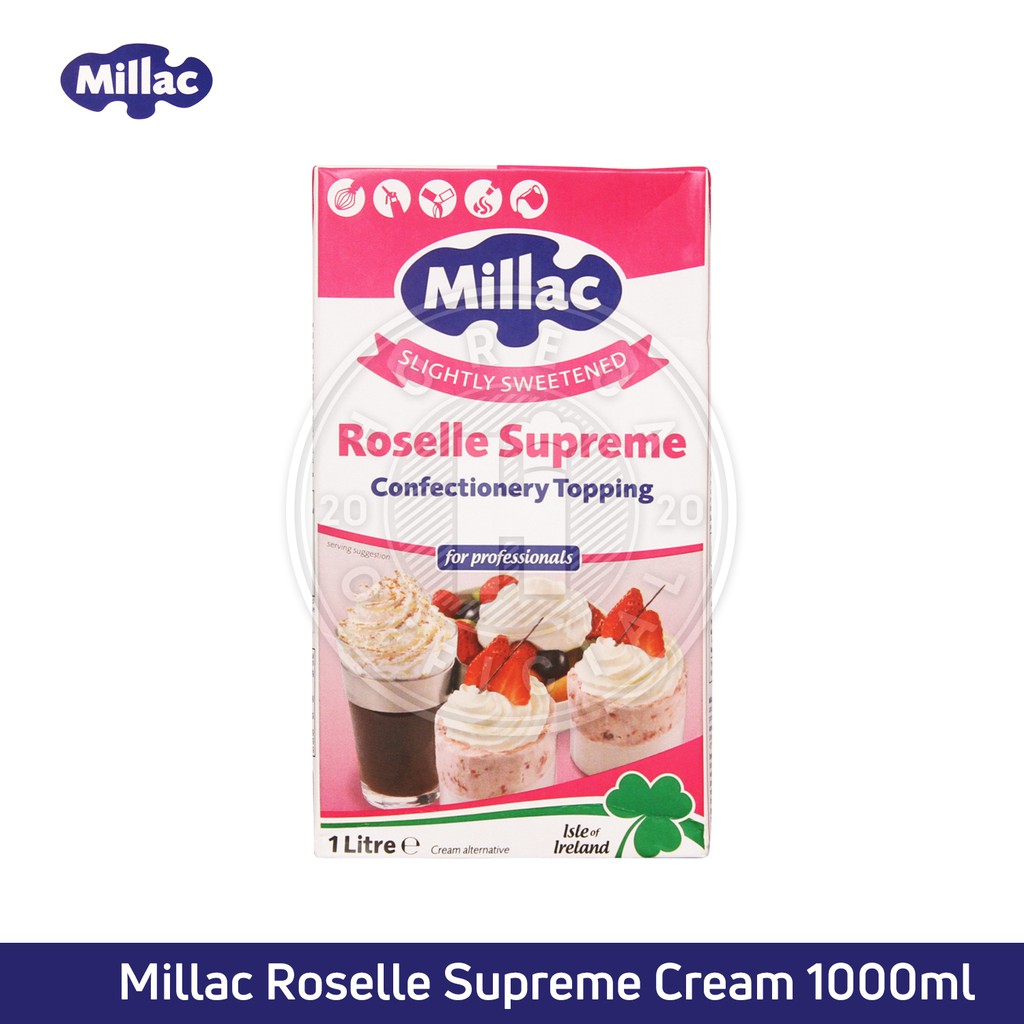 Jual Millac Roselle Supreme Whipping Cream 1000 Ml Whip Krim Cair Kemasan 1l Shopee Indonesia