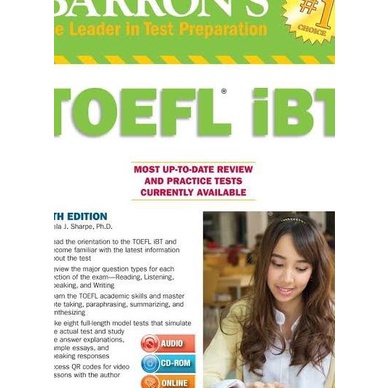 Jual BARRONS TOEFL IBT 15TH EDITION (CD INCLUDED) | Shopee Indonesia