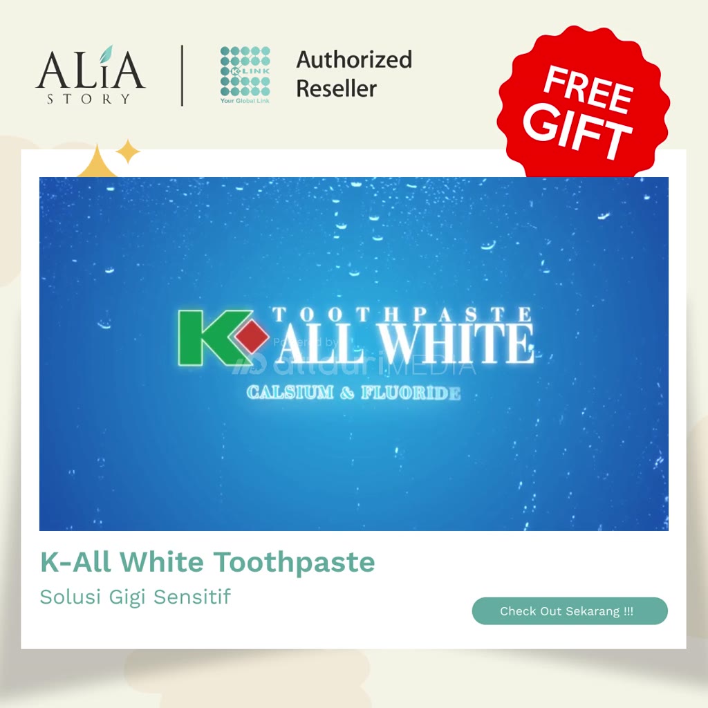 Jual [BUNDLING] K-All White K-Mu'min Toothpaste Pasta Gigi K Mumin ...