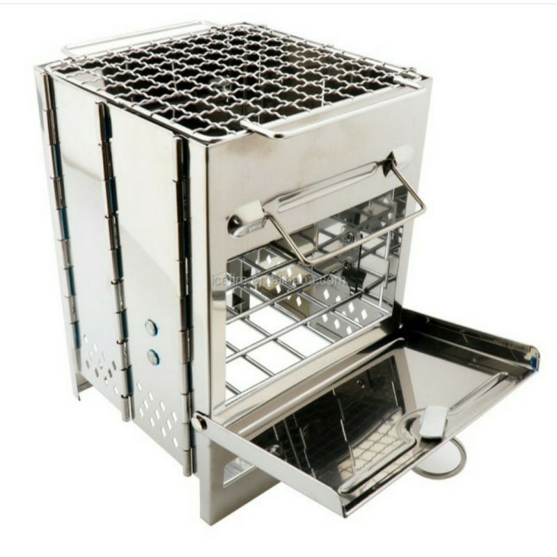 Jual Wood Stove Woodstove Firewood Stove Firebox Fire Box BBQ Stainless