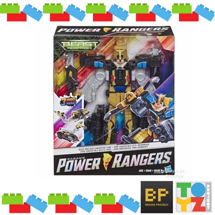 Jual Power Rangers Beast Morphers Beast Racer Wrecker Converting ...