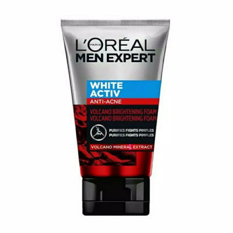 Jual 100 Ml Loreal Loreal Paris Men Expert White Activ Anti Acne Volcano Mineral Extract 2570