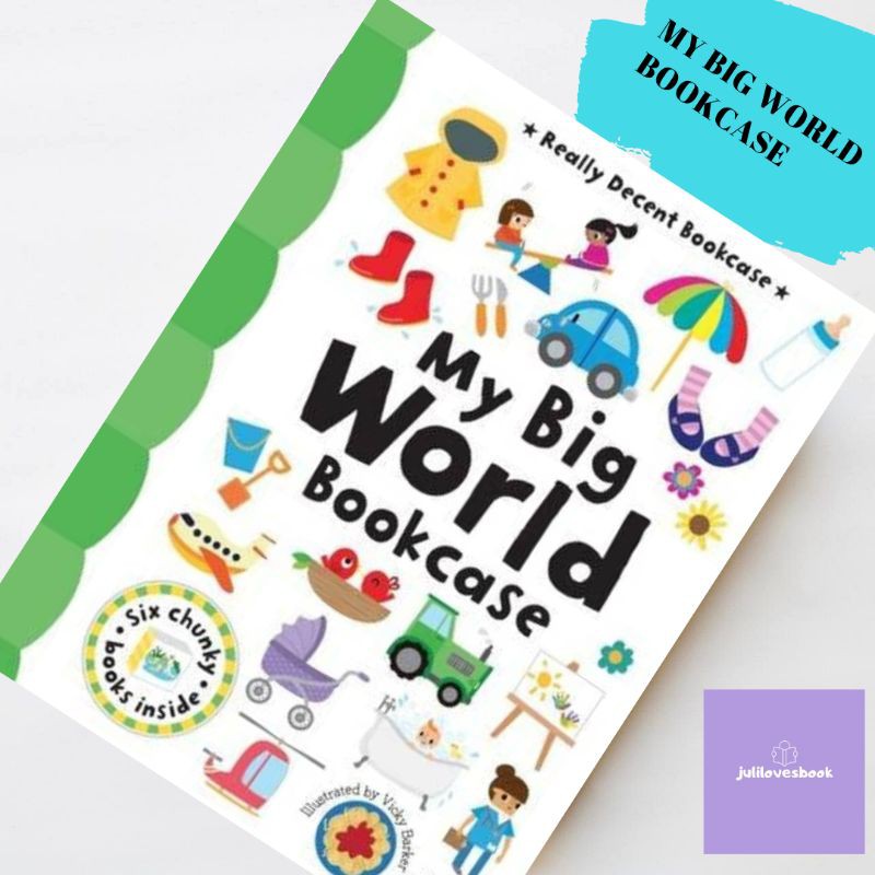 Jual BUKU ANAK BERJUDUL MY BIG WORLD BOOKCASE | Shopee Indonesia