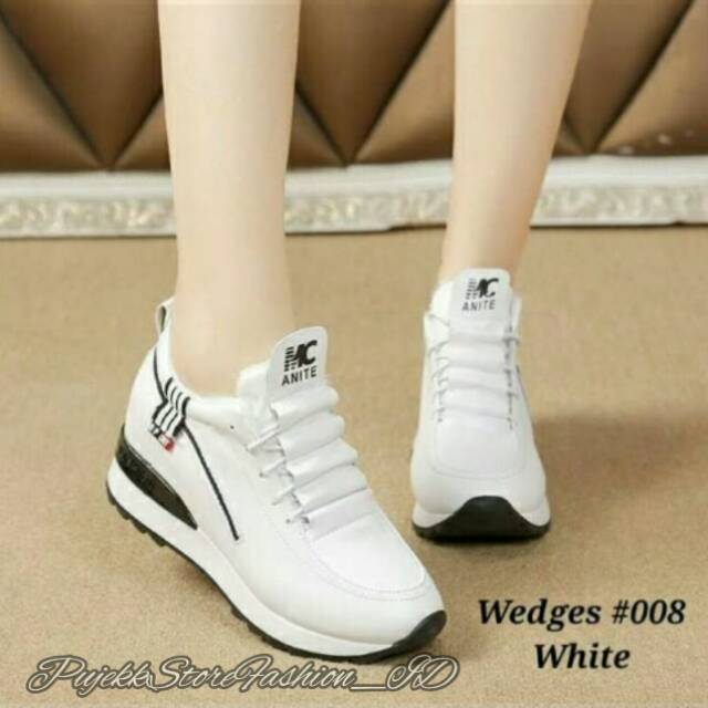 Jual Sepatu Santai Cewek Wanita Mg Putih Wl Shopee Indonesia