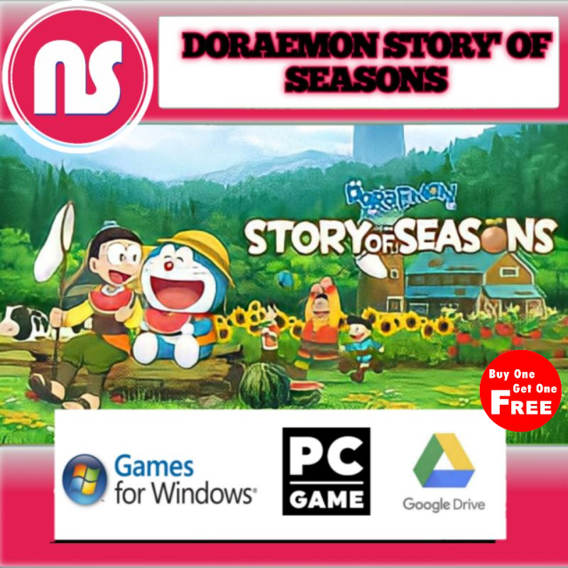 Jual DORAEMON STORY OF SEASONS + ( BONUS 1 GAME ) PC GAME - GAME PC ...